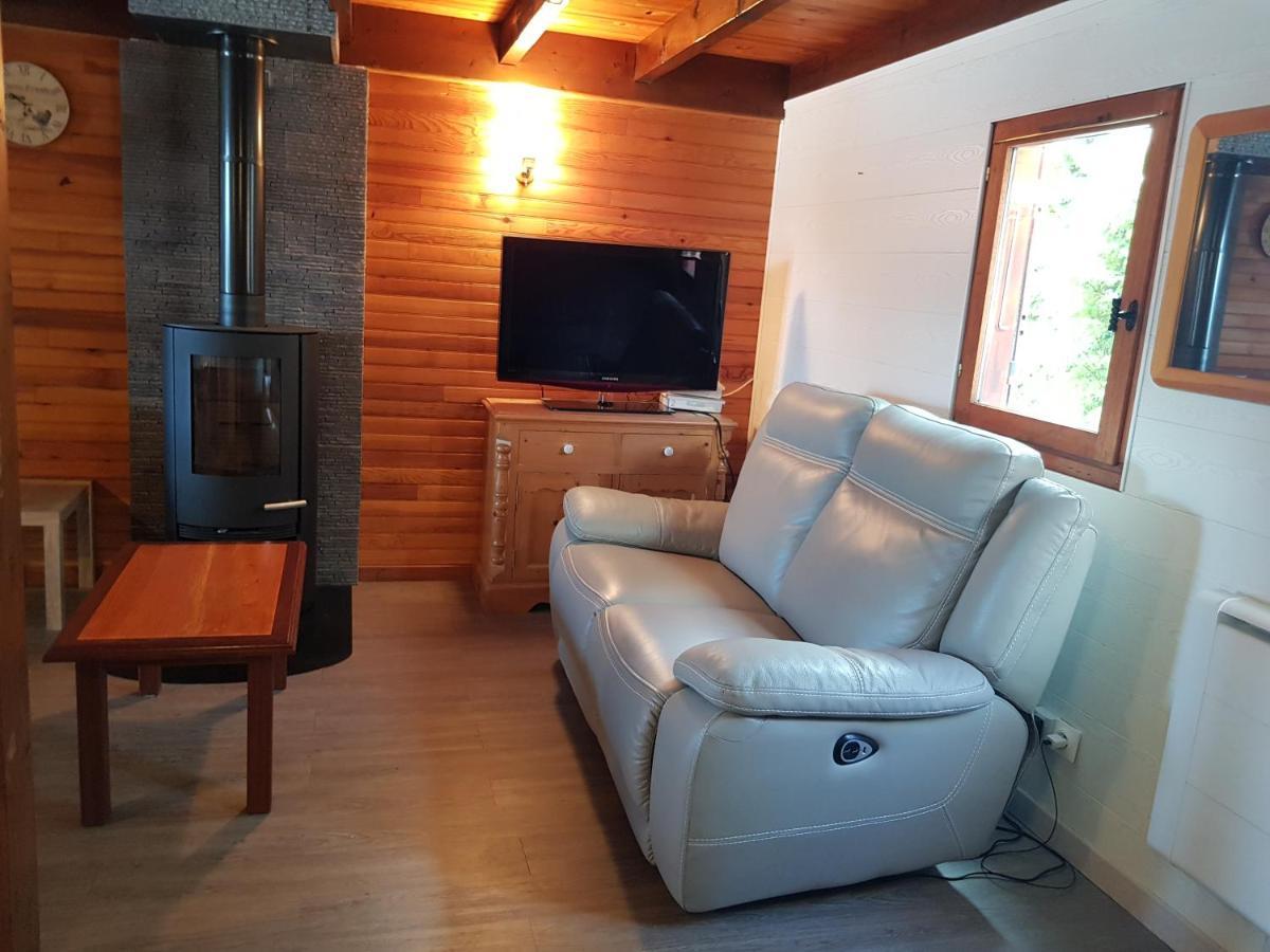 Chalet Pres Des Pistes Avec Vue Panoramique Лез-Англь Экстерьер фото