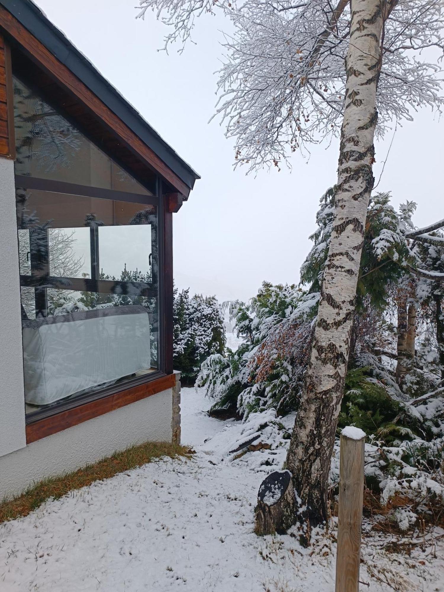 Chalet Pres Des Pistes Avec Vue Panoramique Лез-Англь Экстерьер фото